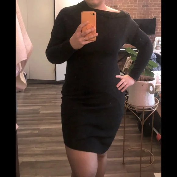 black cut out asymmetric dress Black Cut-Out Asymmetrical One Shoulder Wedding Guest Dress main image 0